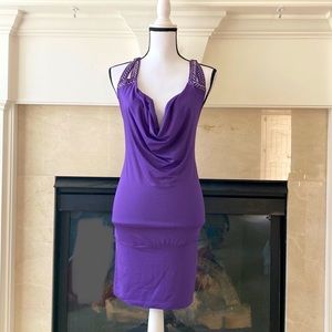 Purple dress